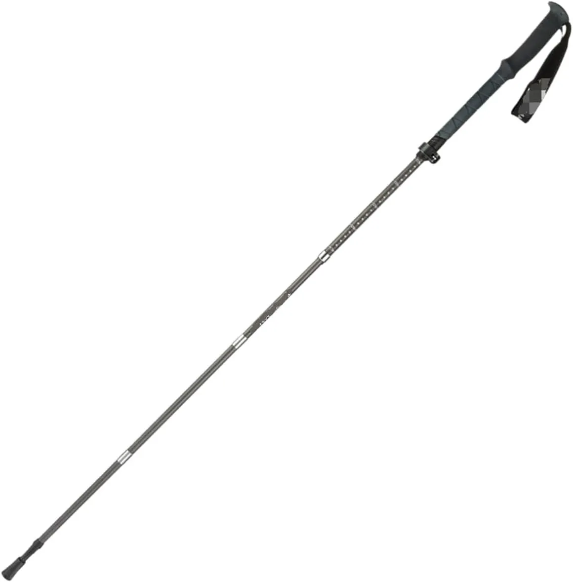 Travel Trekking Pole Folding Trekking Hiking Poles Carbon Fiber Walking Stick Lightweight for Camping Mountaining Outdoor Activities