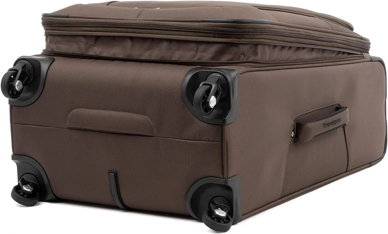 Travelpro Maxlite 5 Softside Expandable Luggage with 4 Spinner Wheels, Lightweight Suitcase, Men and Women, Mocha, 2-Piece Set (21/29)