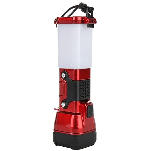 Trenton Gifts Two-in-One Portable Ultra Bright LED Flashlight Lantern | Great for Emergencies, Camping, Hiking