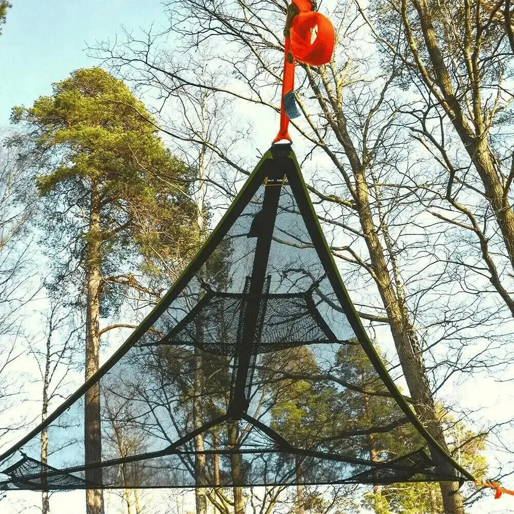 Triangular Mesh Camping Hammock