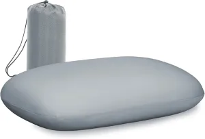 tuphen Camping Pillow Travel Pillow Cooling Memory Foam Pillows for Sleeping Camp Backpacking Airplane Trip Beach Outdoor Lightweight (Grey)