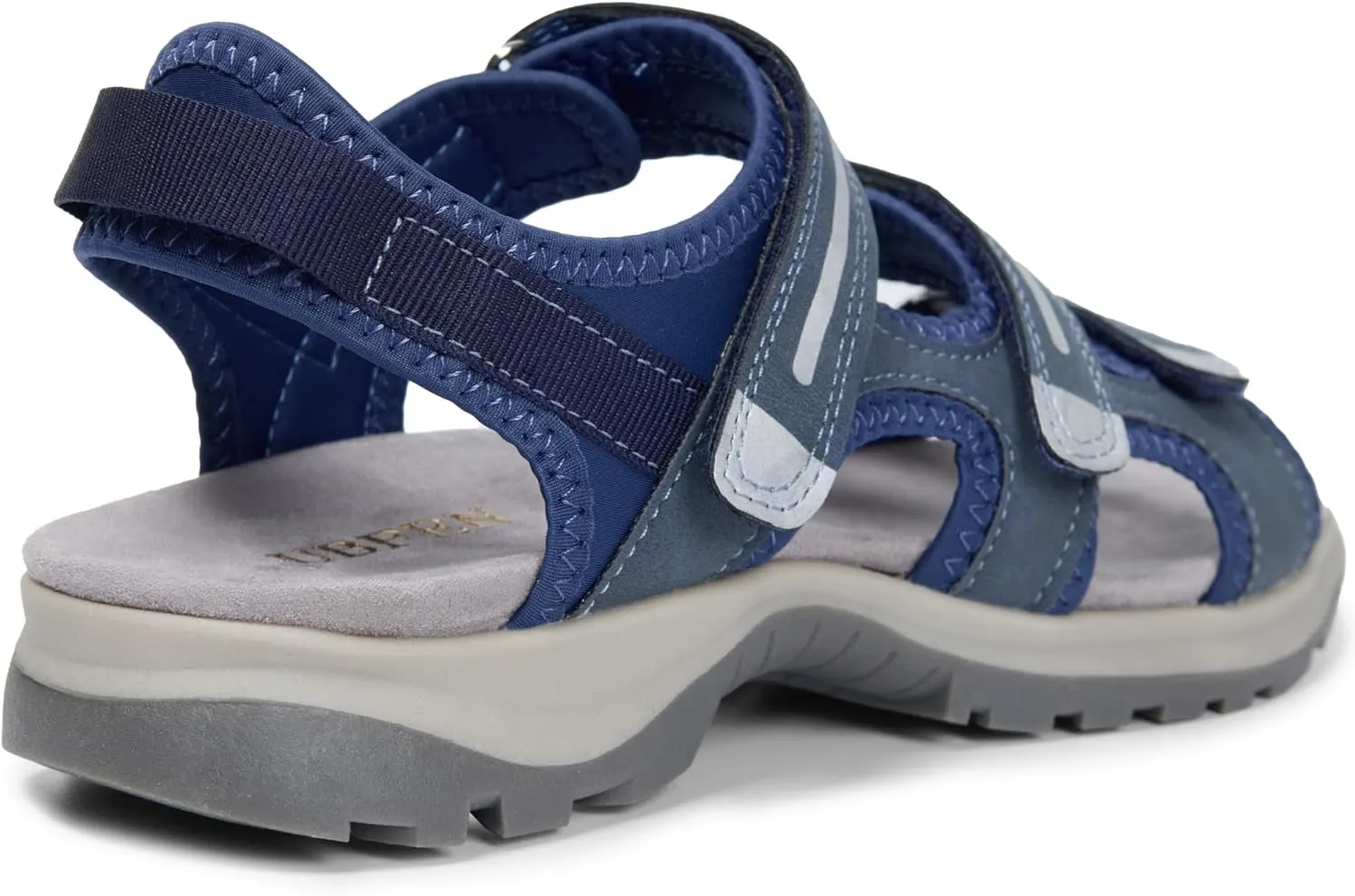UBFEN Womens Hiking Walking Sandals - Arch Support Open Toe Adjustable Strap Sandals Comfortable Sport Outdoor Shoes