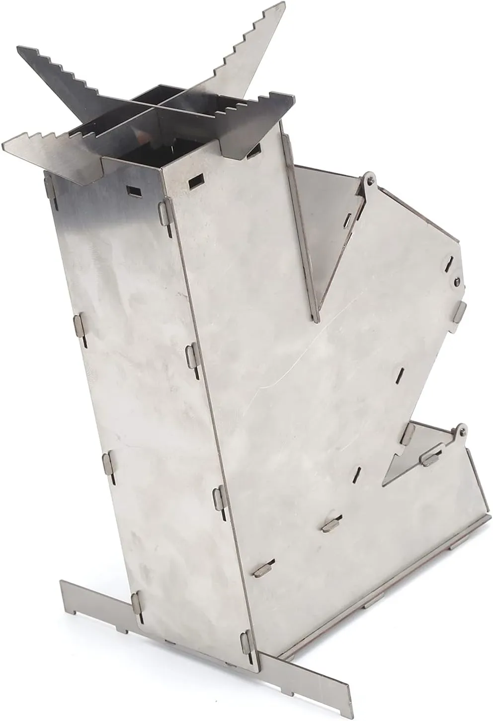 Unlimited Fuel Source Filter and Air Intake for Various Cooking Requirements Stainless Steel Rocket Stove Portable Stove
