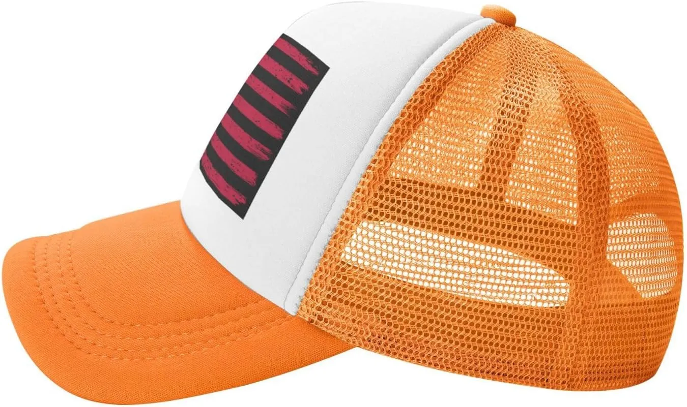 US and Proposed Flag for Saint Paris, Ohio Baseball Cap for Men Women Adjustable Breathable Mesh Trucker Hat Unisex
