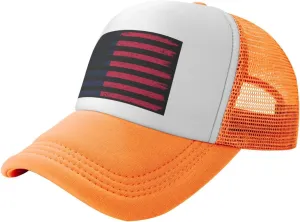 US and Proposed Flag for Saint Paris, Ohio Baseball Cap for Men Women Adjustable Breathable Mesh Trucker Hat Unisex