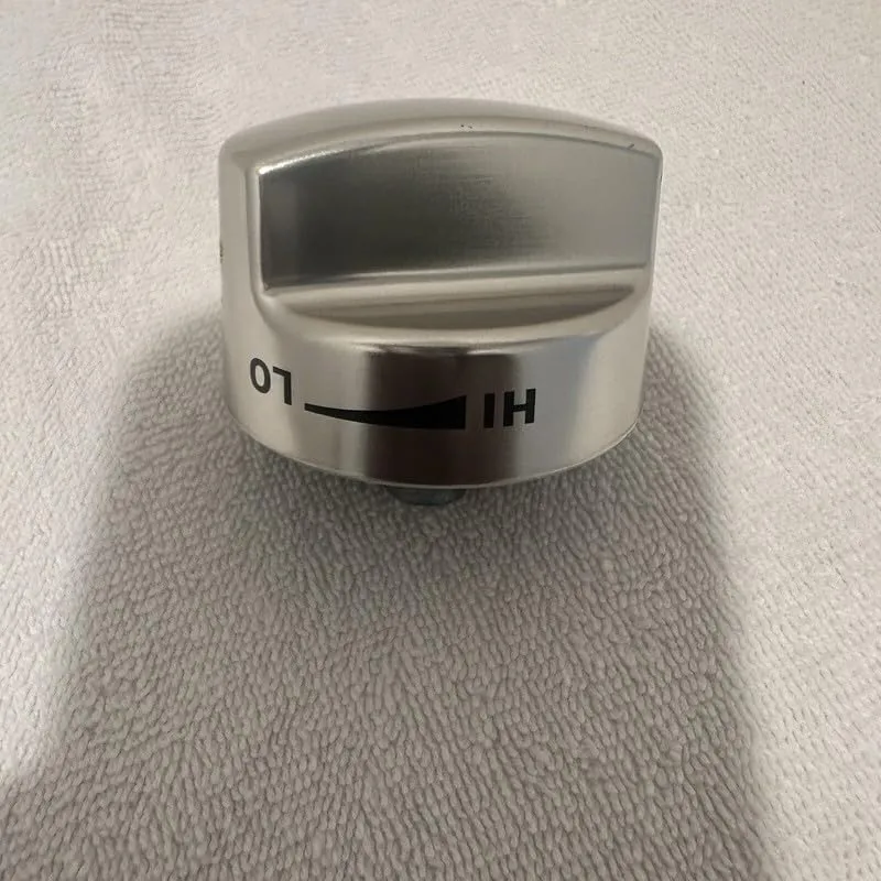 #US Replacement Part for 818809 for Wolf Gas Stove Oven Range Real Stainless Steel Knob Assy knobpart#4564312