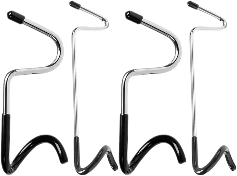 VANZACK 4pcs Multipurpose Camping Lamp Hook Hanger Lightweight Hooks for Tent Outdoor Lanterns Travel Hiking Fishing Convenient Accessories for Hanging Lights Bags Clothes