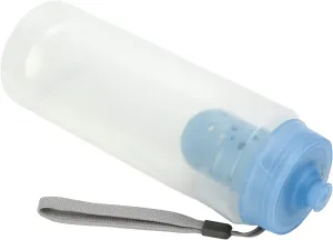 VGEBY Sports Water Bottle, Filtered Water Bottle Outdoor Portable Water Bottle with Filter for Travel Hiking Backpacking Camping 750ml(White)