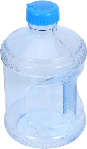 VICASKY Outdoor Portable Water Storage Bucket Thick Mineral Water Jug for Camping Transparent Water Container with Handle and for Daily Use