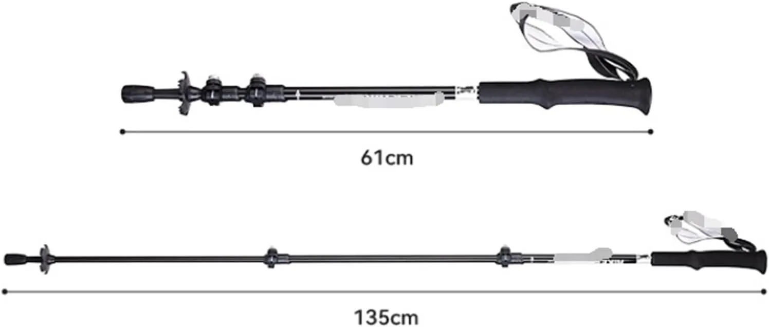 Walking Stick Hiking Poles Trekking Poles Hiking Poles Aluminum Alloy Walking Stick Ultralight for Hiking Camping Hiking Gear Trekking Poles