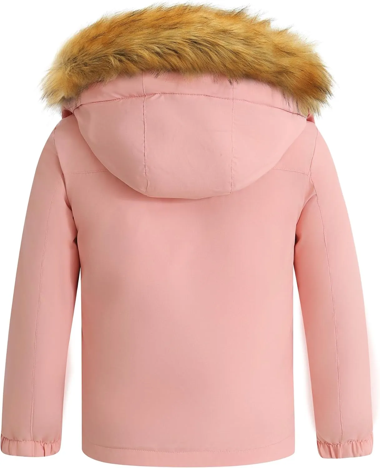 wantdo Girl's Breathable Windproof Ski Jacket Thick Winter Coat Hooded