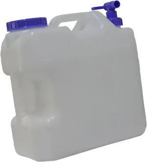 Water Container Water Carrier with Faucet Jug Drink Dispenser 20L Portable for Camping Backpacking Emergency