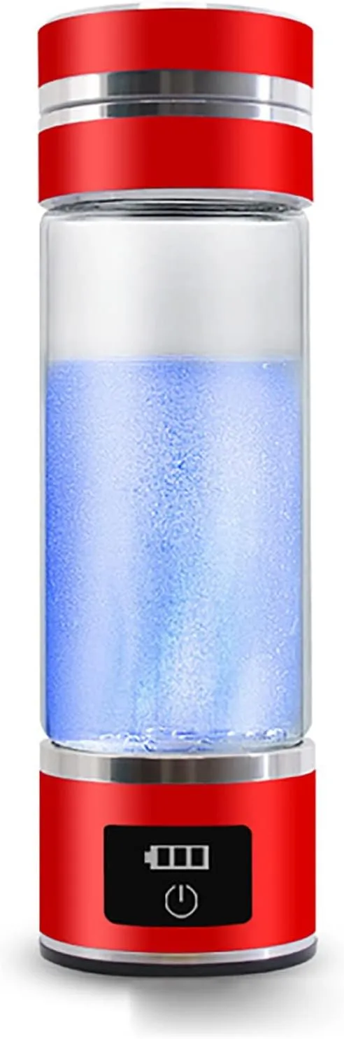 Water Purifiers, Hydrogen Alkaline Water Generator Ionizer Portable Hydrogen Water Bottle Mode 3Mins and 6Mins Make Hydrogen Content Up to 1000-1200 PPB Discharge Ozone and Chlorine for Hiking,Campi