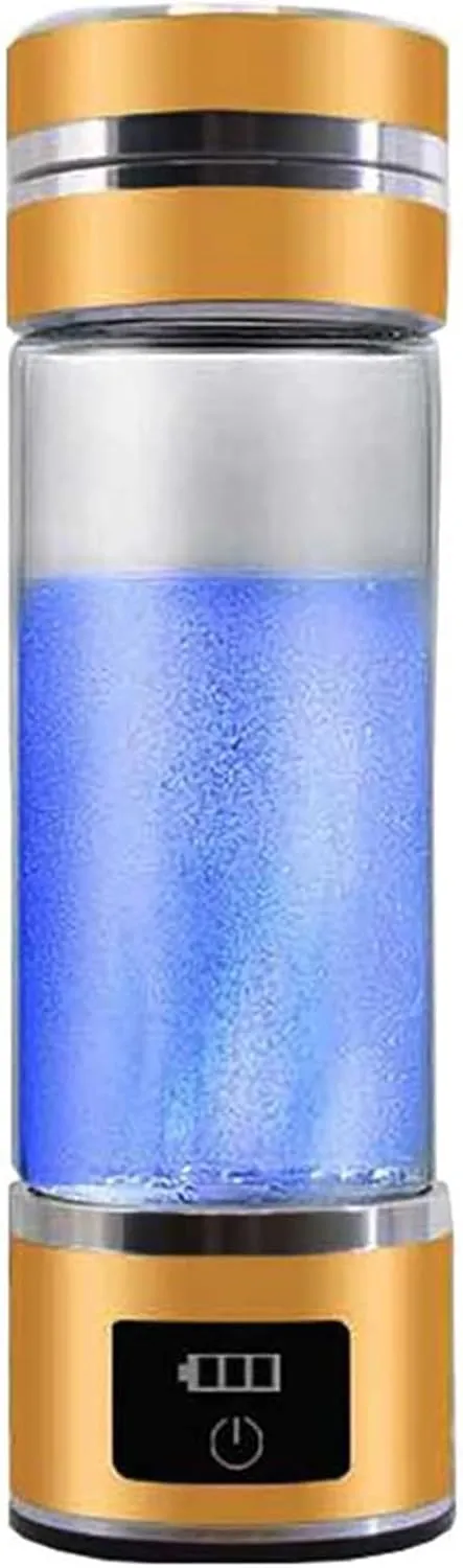Water Purifiers, Hydrogen Alkaline Water Generator Ionizer Portable Hydrogen Water Bottle Mode 3Mins and 6Mins Make Hydrogen Content Up to 1000-1200 PPB Discharge Ozone and Chlorine for Hiking,Campi