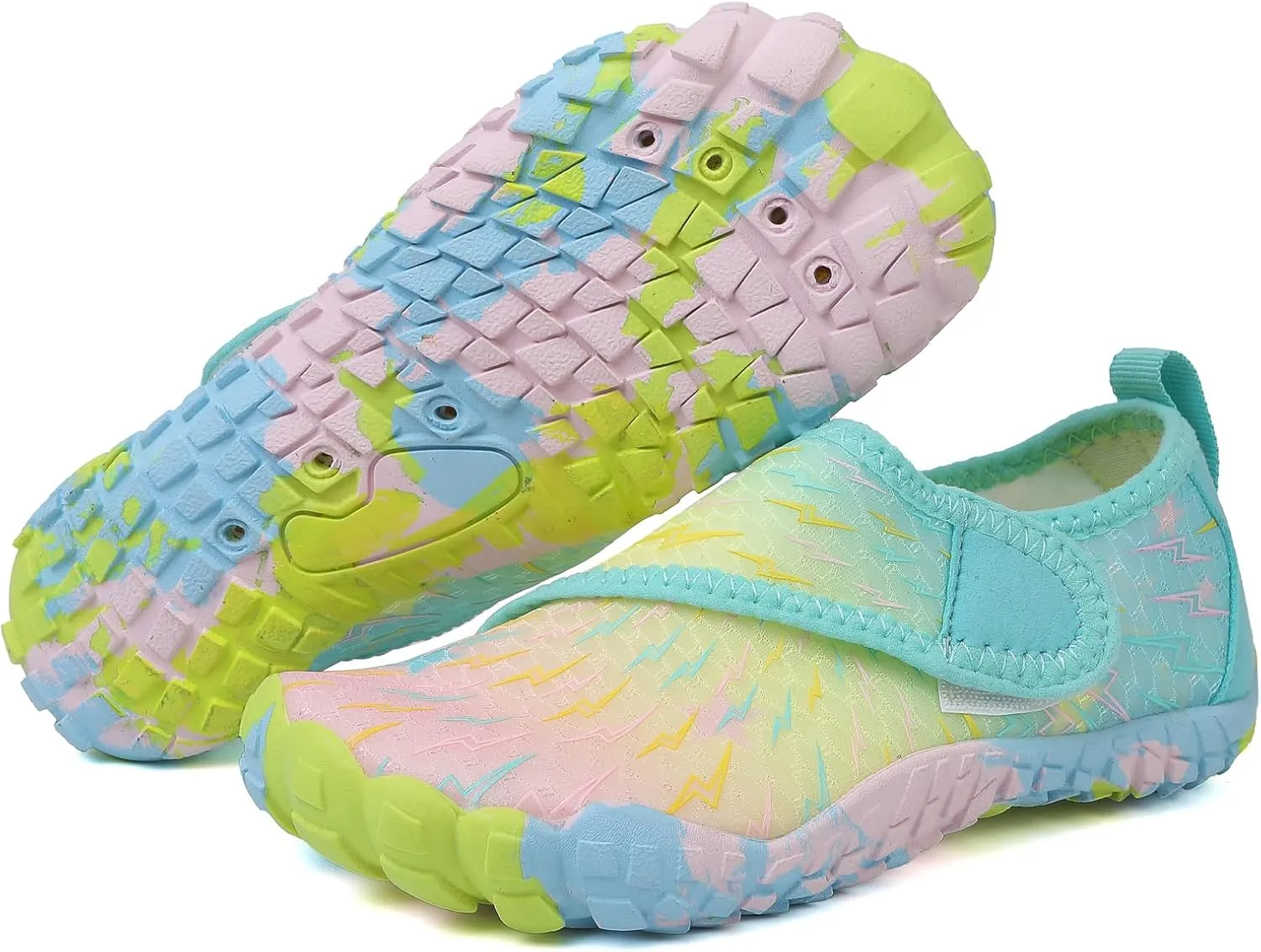 Water Shoes for Kids Boys Girls Aqua Socks Barefoot Beach Sports Swim Pool Outdoor Quick Dry Lightweight Little Big Kid