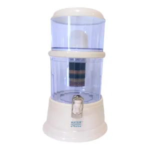 Water Stream by Little Luxury, Crystal Clear Countertop Gravity Filter System