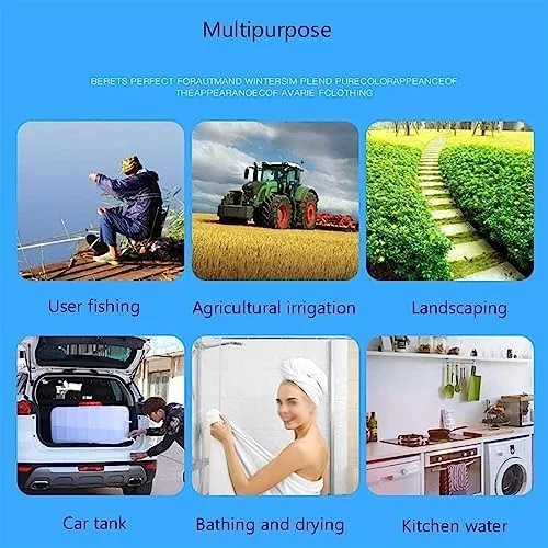 Water Tank Plastic Large Capacity Water Container Outdoor Portable Bpa Free Water Storage Bucket with Faucet for Outdoor Camping