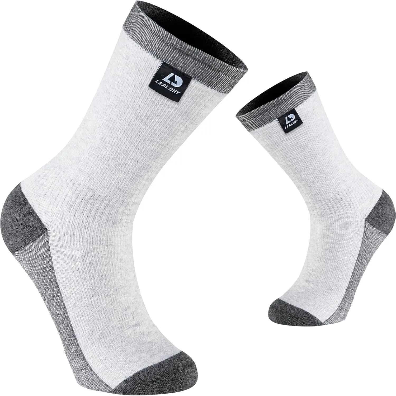 Waterproof Socks,COOLMAX FX 3-layer Breathable,Crew Socks,Hiking,Fishing,Bike,Camping,Unisex