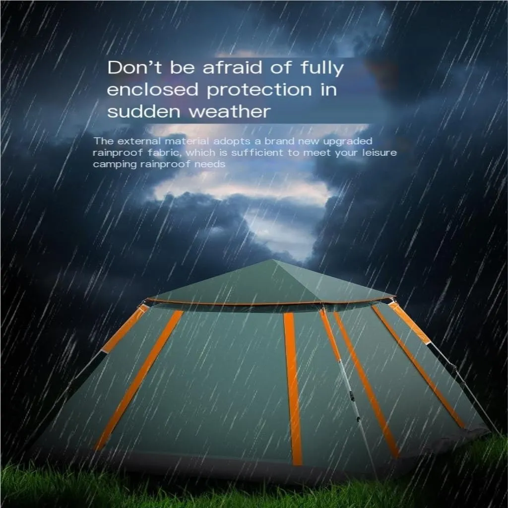Weatherproof Tents Tent Outdoor Camping Folding Fully Automatic Tent Sun Protection Quick Opening Ventilated Tent Portable Tent Camping and Hiking Tents