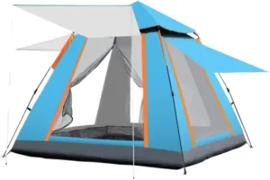 Weatherproof Tents Tent Outdoor Camping Folding Fully Automatic Tent Sun Protection Quick Opening Ventilated Tent Portable Tent Camping and Hiking Tents