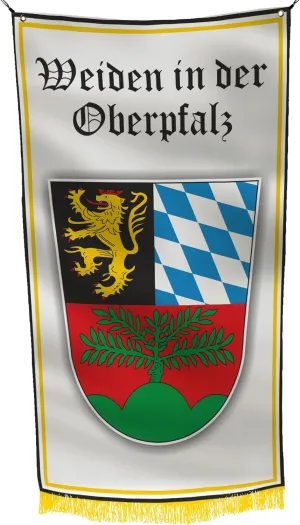 Weiden Germany 3x5 feet Flag Banner Vivid Color Double Stitched Brass Grommets (Weiden)