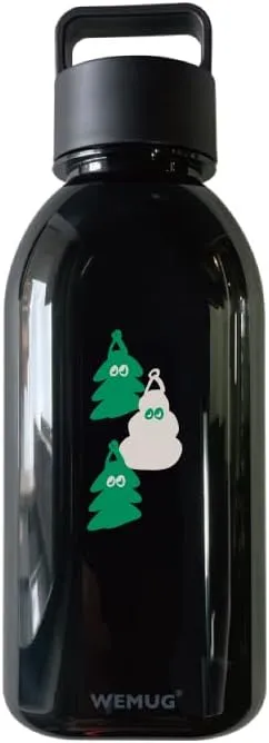 WEMUG Giant water bottle (Black)