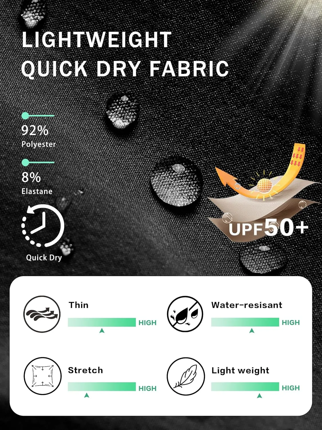 WENRONSTA Women's Cargo Pants Lightweight Water Resistant Quick Dry Hiking Pants Travel Outdoor Work Joggers with 6 Pockets