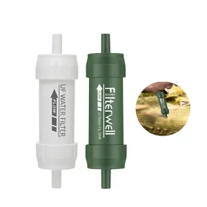 WESTTUNE Outdoor Mini Water Filter Straw – Portable Survival & Emergency Water Purifier
