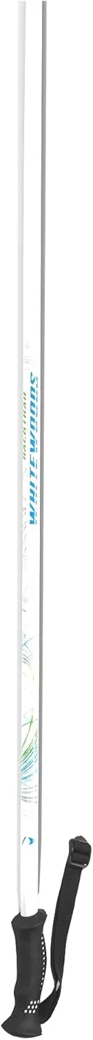 Whitewoods Unisex Backtrail Aluminum Nordic Ski Poles with Oversized Basket