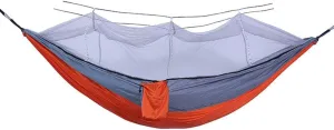 Wild Camping,mosquito Tent,Encrypted Mosquito Net with Storage Belt, 210T Quick-drying Easy to Carry, Suitable for Outdoor Camping Mosquito Nets(Orange)