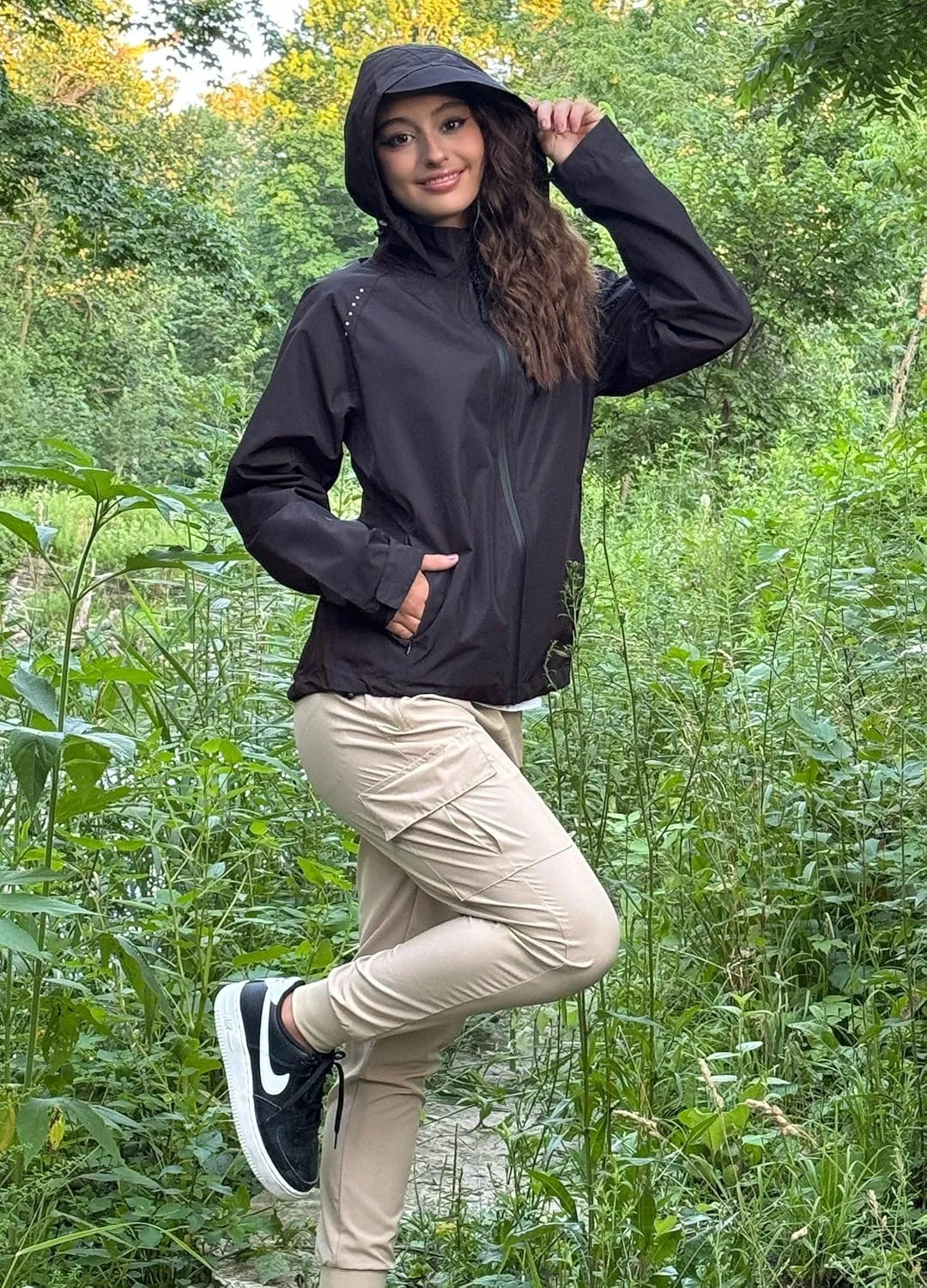 Willit Women's Cargo Hiking Pants Lightweight Athletic Outdoor Travel Joggers Quick Dry Workout Pants Water Resistant