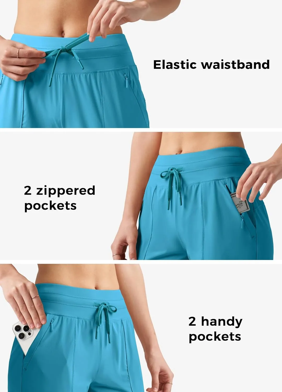 Willit Women's Shorts Hiking Athletic Shorts Quick Dry Golf Outdoor Casual 5"/7" Shorts Lightweight UPF50 