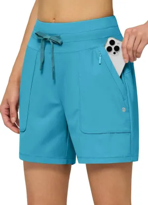 Willit Women's Shorts Hiking Athletic Shorts Quick Dry Golf Outdoor Casual 5"/7" Shorts Lightweight UPF50 