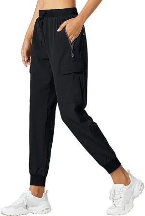 Women's Lightweight Hiking Cargo Pants Sun Protection Quick Dry UV UPF 50  Joggers Water Resistant