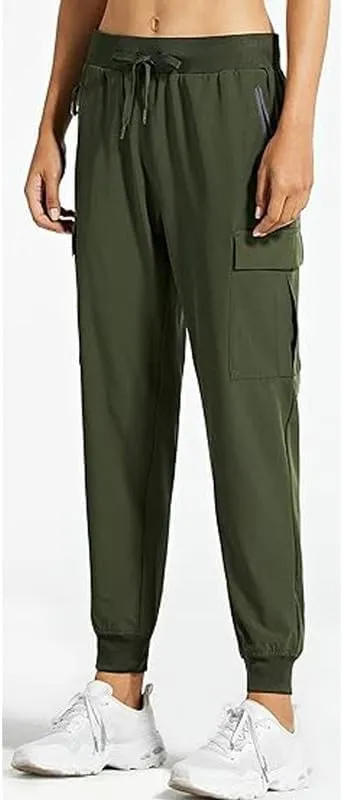 Women's Lightweight Hiking Cargo Pants Sun Protection Quick Dry UV UPF 50  Joggers Water Resistant
