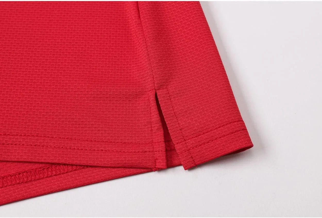 Womens Sleeveless Golf Polo Shirts Lightweight Tennis Sport Tops