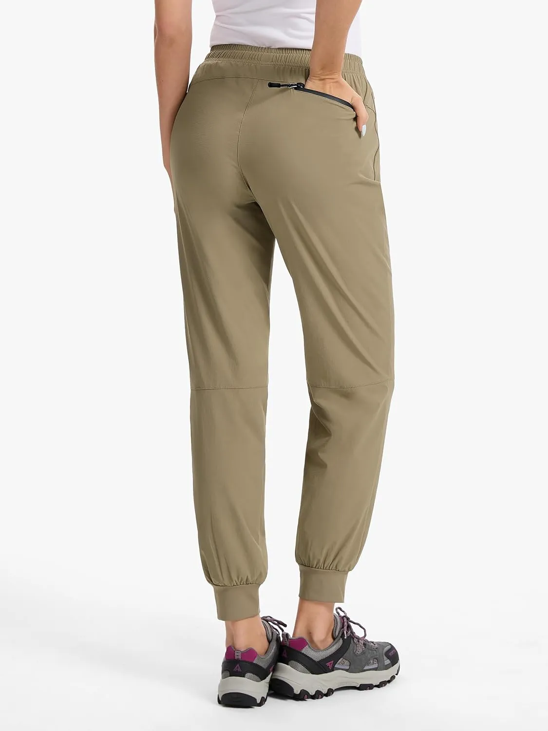 Womens Tall Hiking Pants 30/32/34 Inseam Lightweight Joggers Quick Dry 4 Pockets Travel Athletic Cargo UPF50 