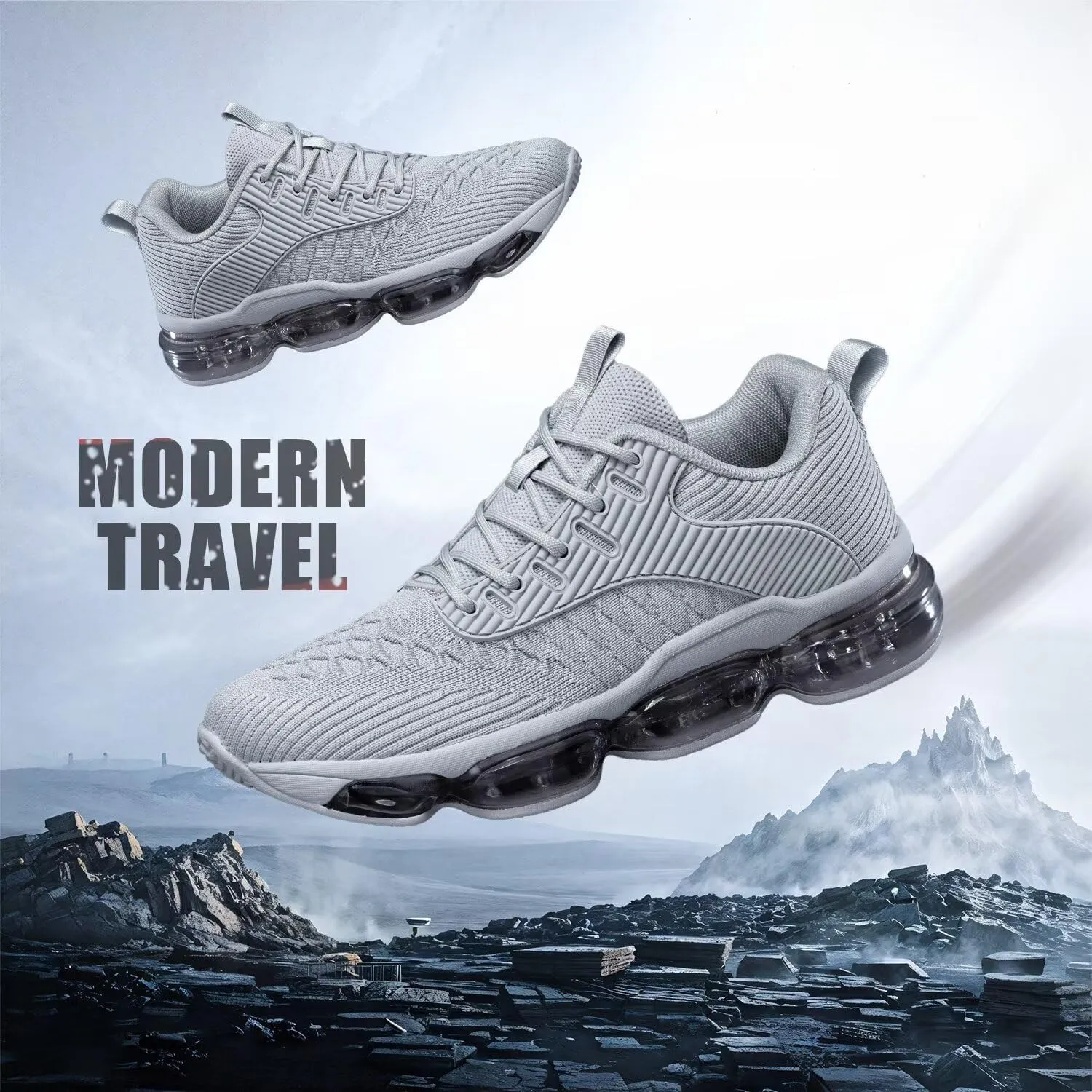 Womens Walking Running Shoes Air Cushion Basketball Sneakers Fashion Tennis Breathable Sport Gym Fitness Cross Trainers Shoes