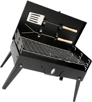 Yardwe Collapsible Outdoor Bbq Grill Portable Barbecue Stove Accessories Bbq Grill Outdoor