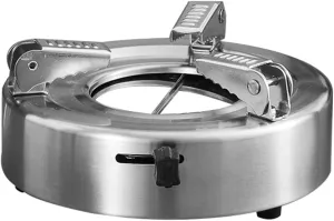 Yardwe Hiking Alcohol Stove Picnic Alcohol Burner Portable Mini Stove Reusable Holder Compact Camping Supplies Easy to Use Cooking