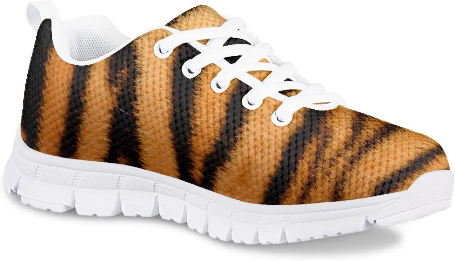 Yzaoxia Girls Tennis Shoes Kid Breathable Light Weight Sneakers Lace Up School Running Walking Shoes Comfortable Fit Size 11-5