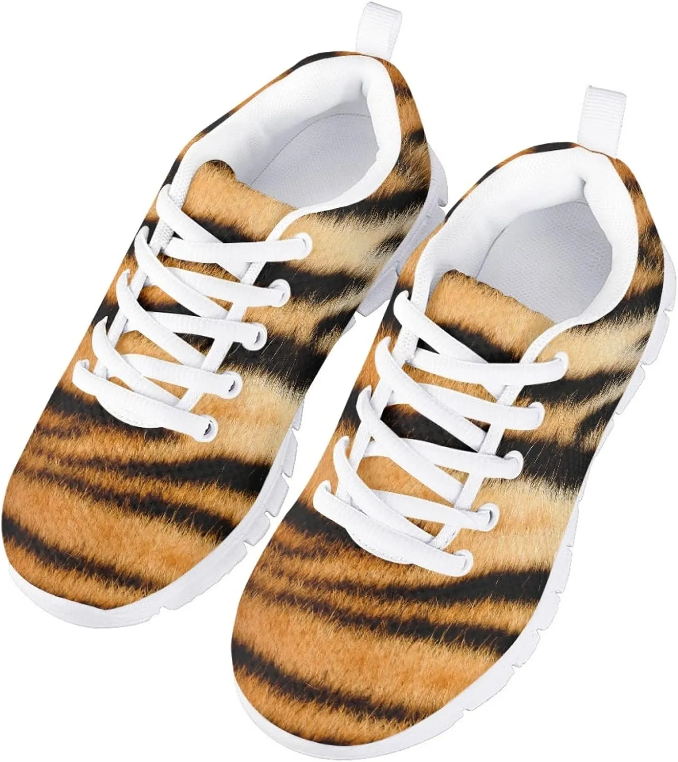 Yzaoxia Girls Tennis Shoes Kid Breathable Light Weight Sneakers Lace Up School Running Walking Shoes Comfortable Fit Size 11-5