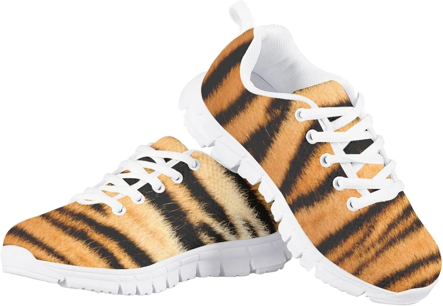 Yzaoxia Girls Tennis Shoes Kid Breathable Light Weight Sneakers Lace Up School Running Walking Shoes Comfortable Fit Size 11-5