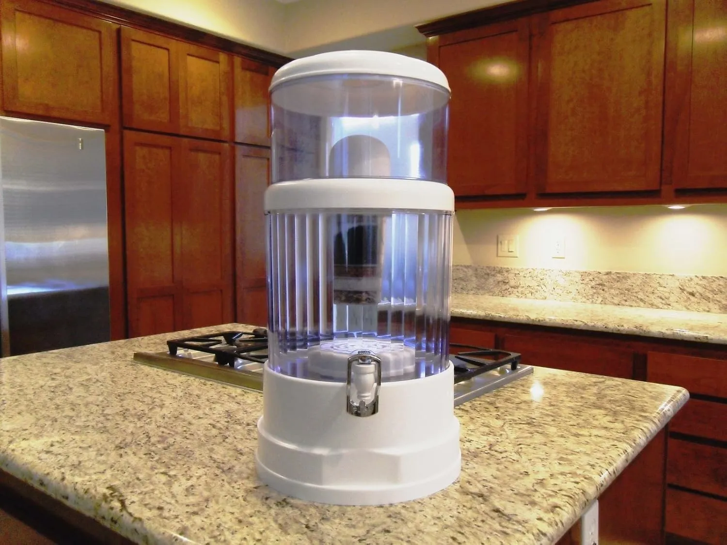 Zen Water Systems Countertop Filtration and Purification System, 6-Gallon